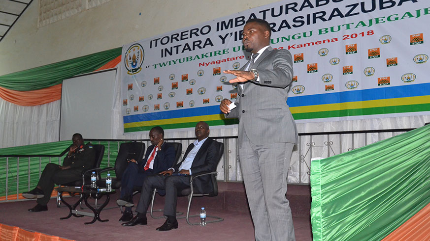 The chairman of Itorero Commission