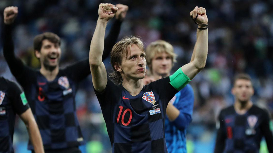 Croatia humiliated Argentina 3-0 to enter knockout stage for first time since 1998. Net photo