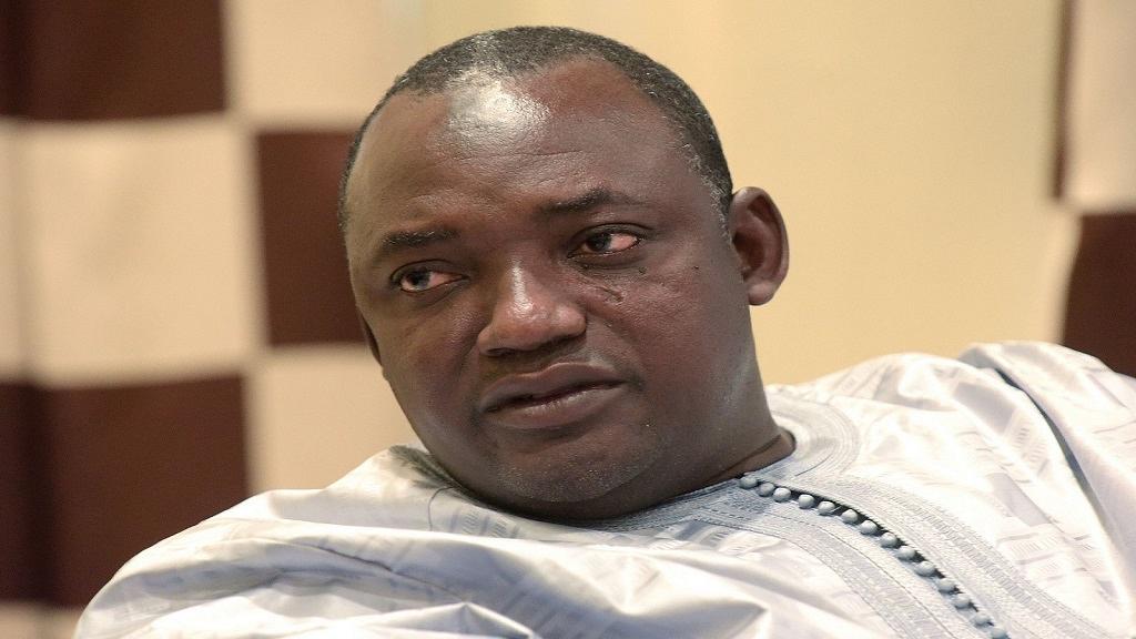 Gambiau2019s President Adama Barrow. / Internet photo