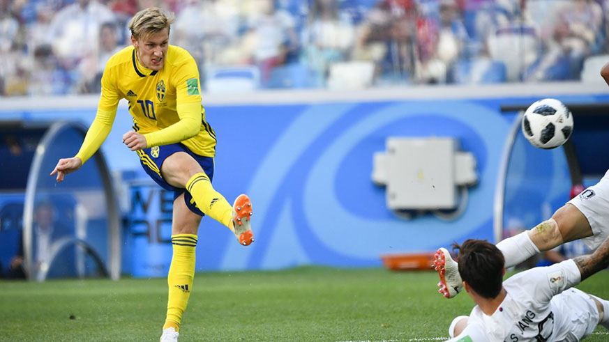 Swedens-Forsberg can hurt Germans in World Cup crunch match. Net photo.