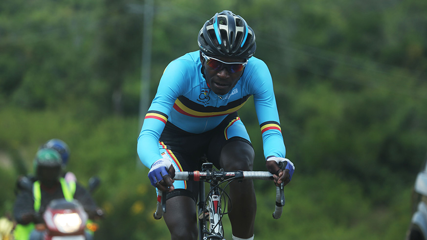 Cycling club for all Camera Hakuzimana finished in  the third position during ITT