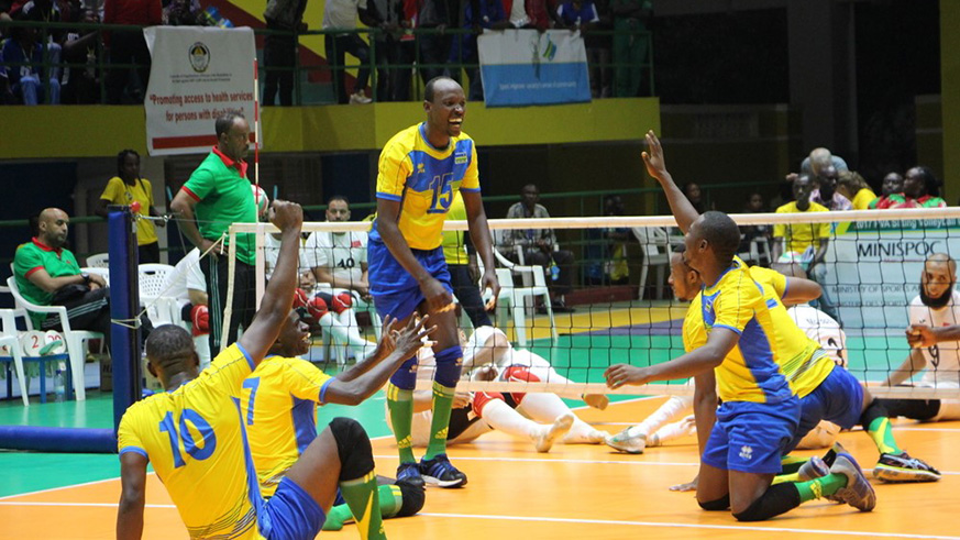The national menu2019s sitting volleyball team qualified for the World Championships after finished second in African Championships in Kigali last year. Courtsey.