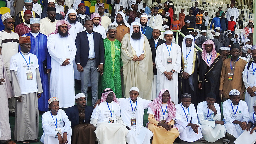 The competition attracted thousands of the Muslims.