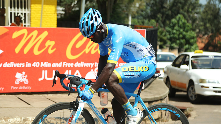 Tour du Rwanda 2017 champion Joseph Areruya in action, he won ITT on Saturday ( Sam Ngendahimana)