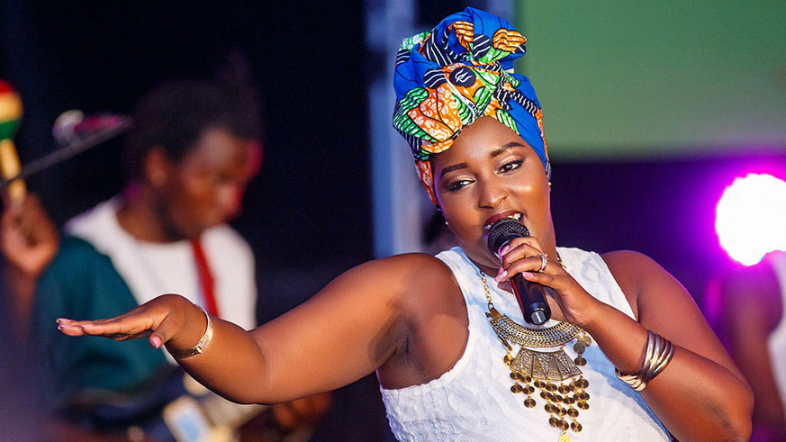 Kenyan songstress Mayonde Masya performs at Kigali Jazz Junctionâ€™s second edition, last year.