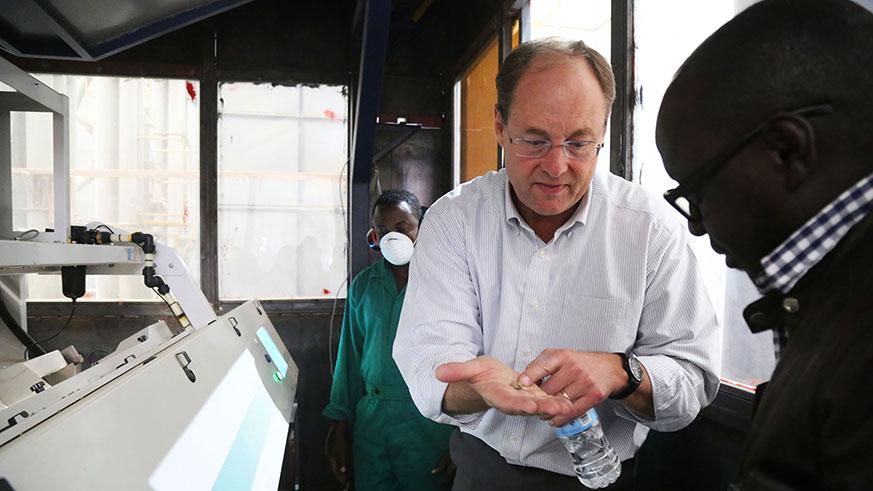 Scott T. Ford, the CEO and Member at Westrock Group LLC speaks to Tashobya of The New Times. (File) 