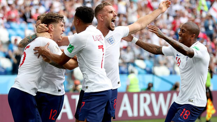 England rank ahead of Brazil, Argentina, Portugal and Spain among favorites to lift the 21st World Cup in Russia. Net photo.