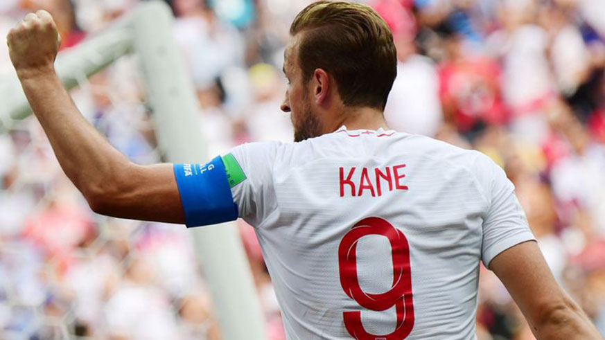 England captain Hary Kane leads the top-scorers chart with 5 goals. Net photo.