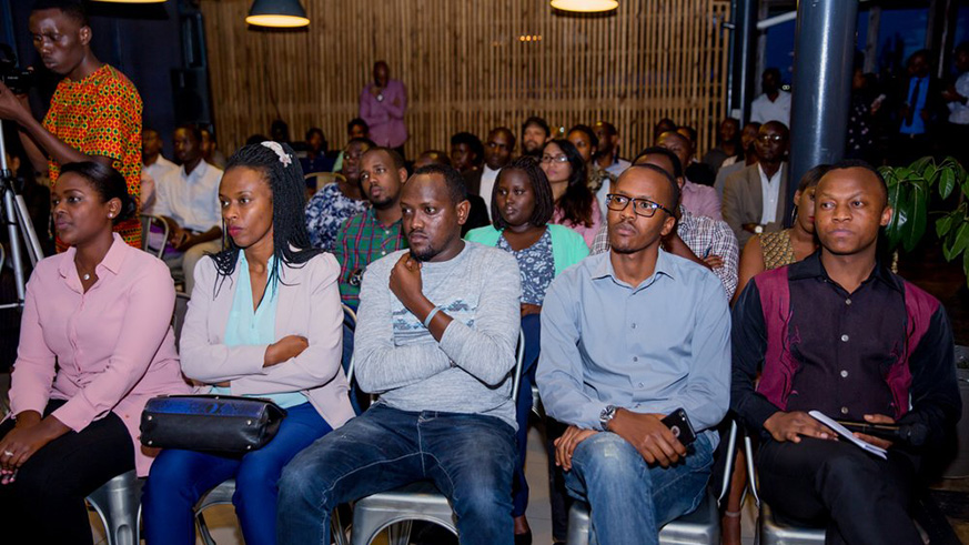 Participants during the unveiling of the 25 young entrepreneurs.