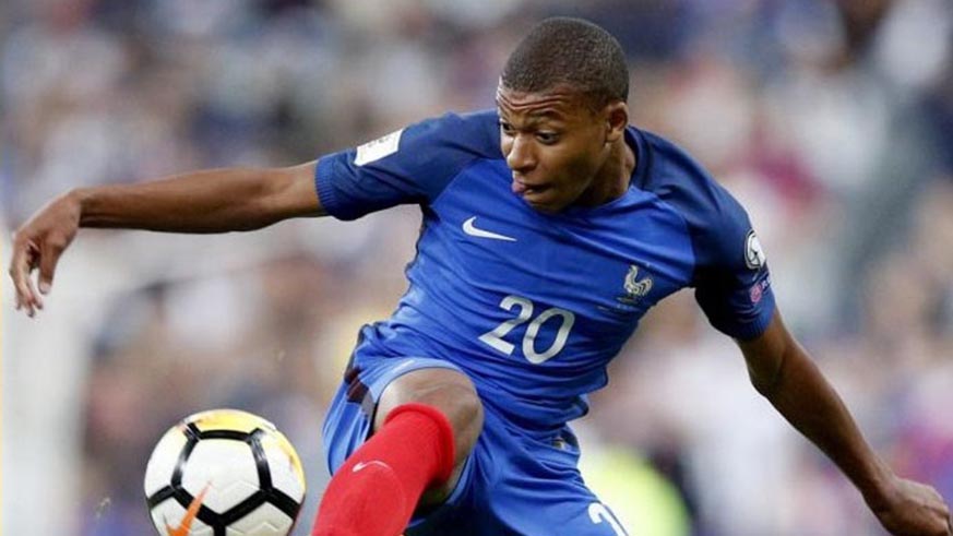 Youngster Kylian Mbappu00e9 leads the French attack against Leo Messiu2019s Argentina - Kick-off 4pm. Net photo.