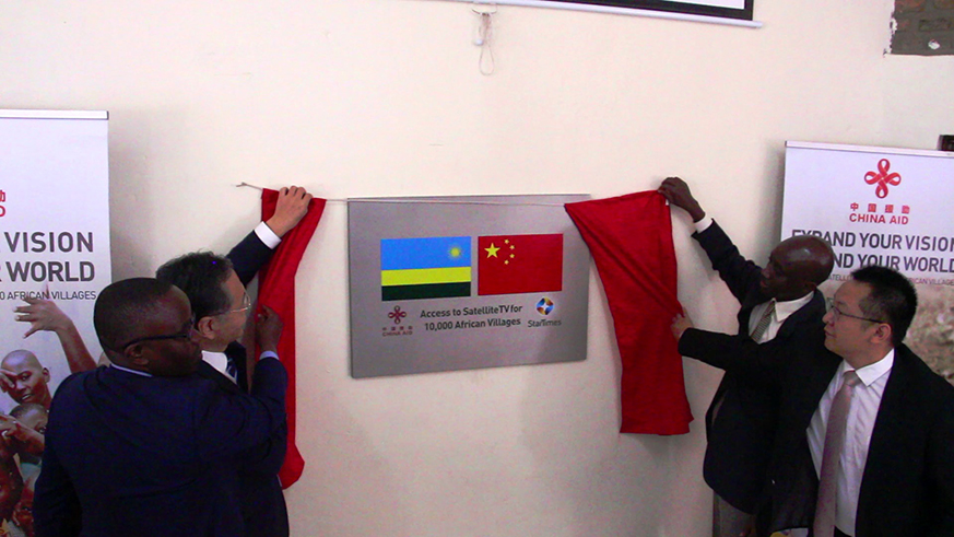 Officials launch Access to Satellite TV for 10,000 African villages in Rwanda