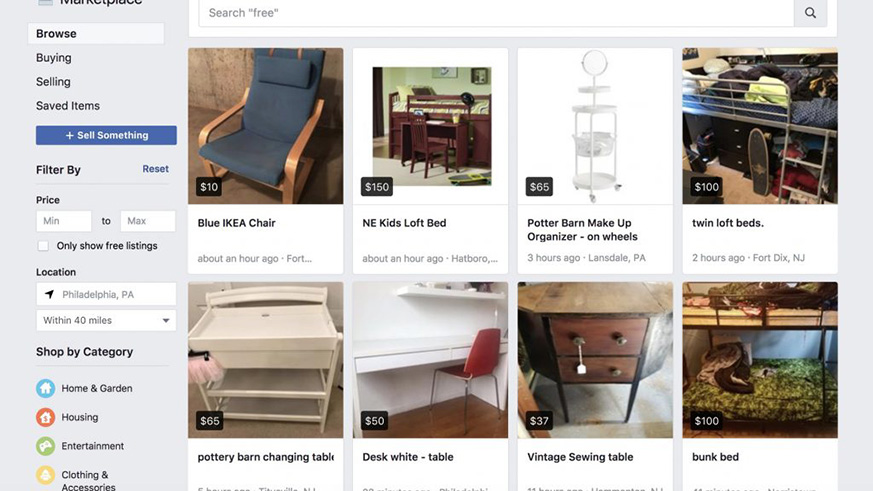 Many online sites make it easy for buyers and sellers to connect.