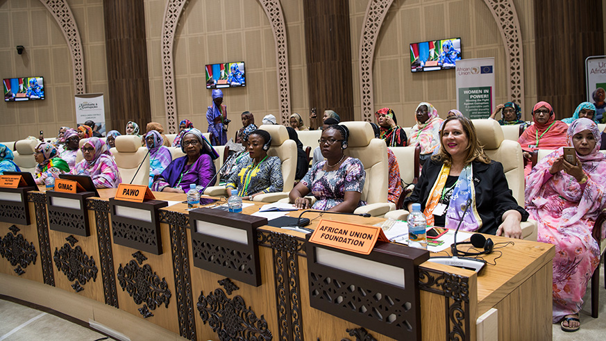 African women in leadership positions were also able to hold  high-level meeting in Mauritania. Village Urugwiro.