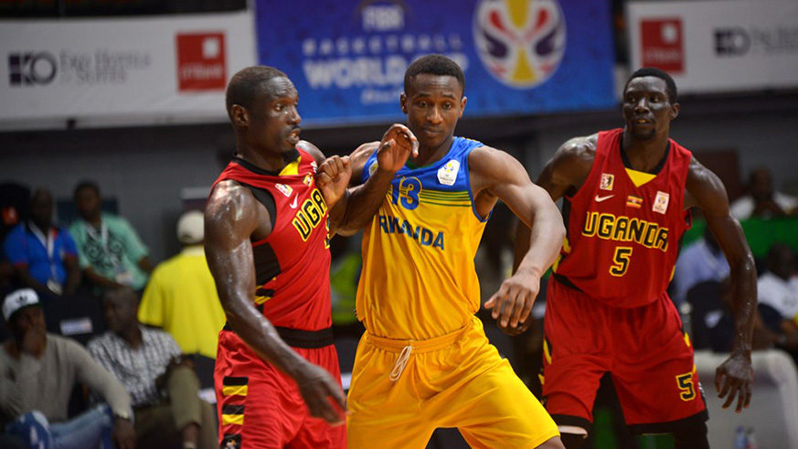 Elie Kaje (middle) contributed 16 points to the victory. / Courtesy