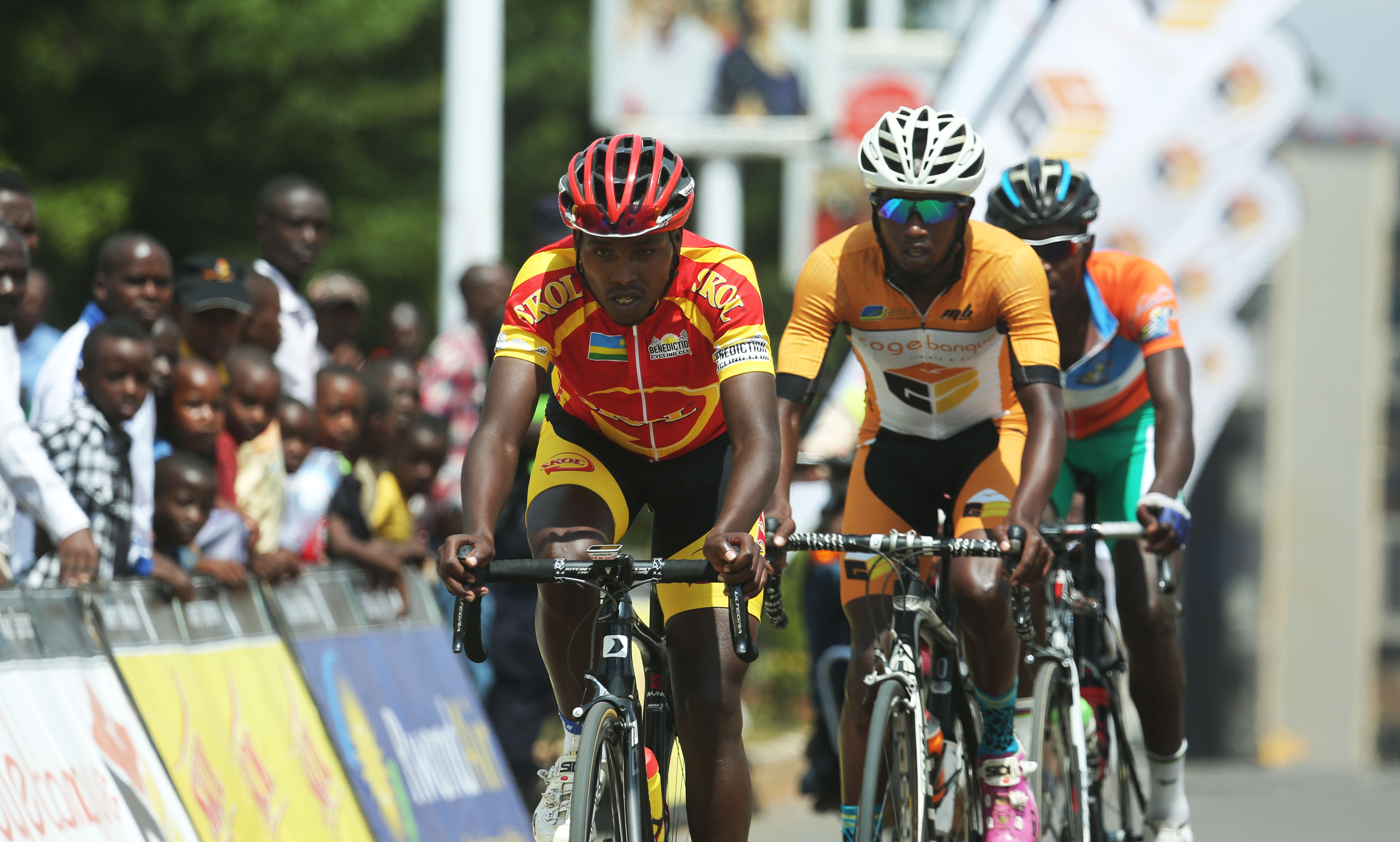 Former Team Rwanda Captain Hadi Janvier , Les Amis Sportifs' Ephrem Tuyishimire are among riders who joined the camp (Sam Ngendahimana)