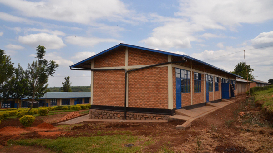 Four classrooms constructed during RDF COP 2018 at Ruramira Secondary School in Kayonza District. Courtesy