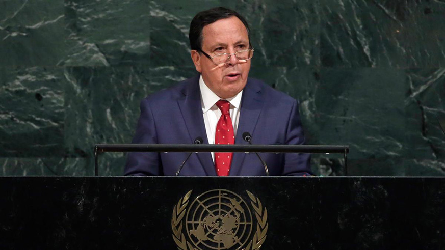 Tunisian Foreign Minister Khemaies Jhinaoui. / Internet photo