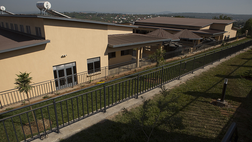 Her Excellency First Lady Mrs Jeannette Kagame inaugurating Bugesera Impinganzima hostel.