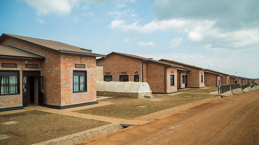 Horezo Model Village that was inaugurated by President Kagame in Rongi Sector in Muhanga District yesterday.  Photo by Nadege Imbabazi