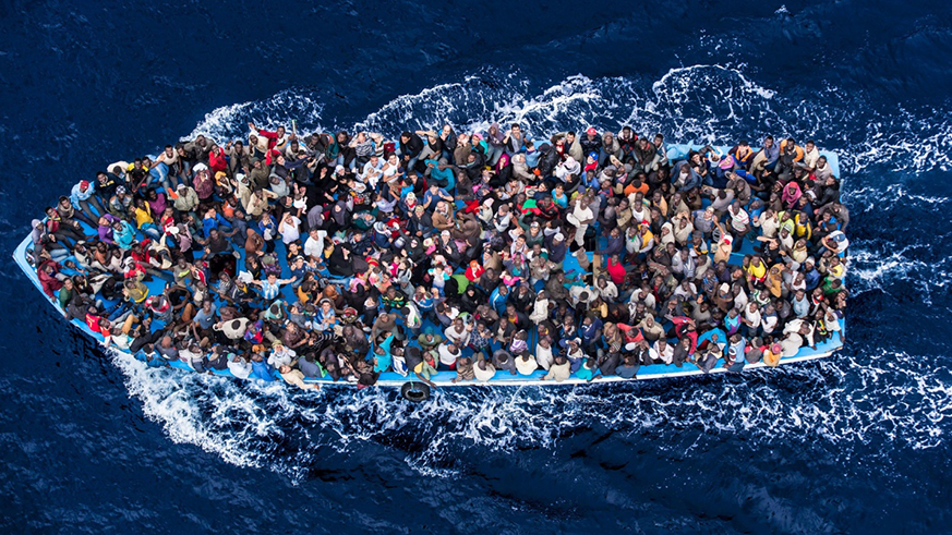 The Mediterranean: a sea of migrants in danger. Net.