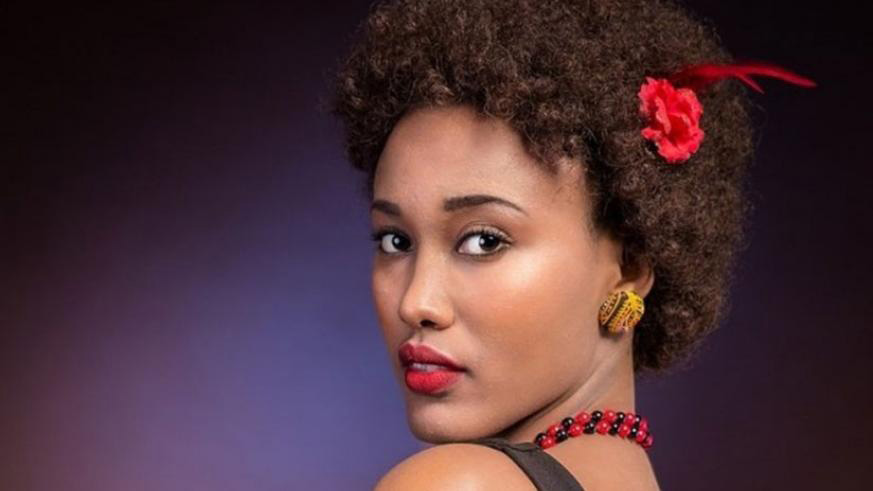 Miss Rwanda 2014, Colombe Akiwacu.