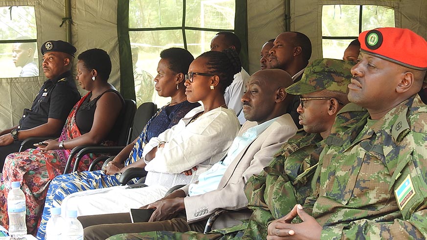 District officials and senior officers from Kanombe Military Barracks attended the celebration.