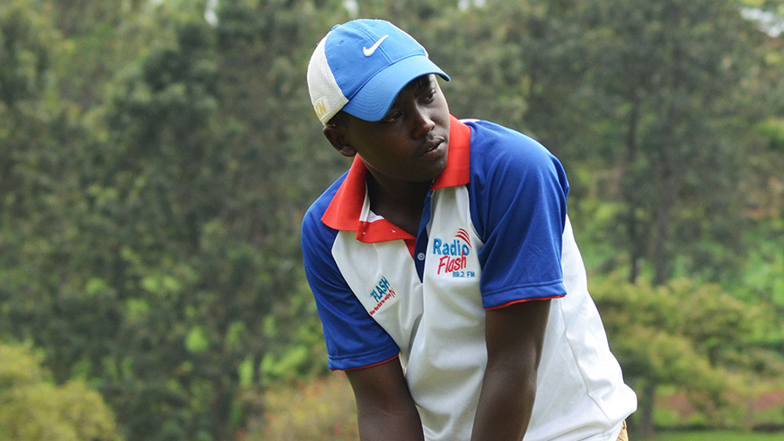 National team Golf player Aloys Nsabimana is among the players who will represent Rwanda in the competition (Sam Ngendahimana)