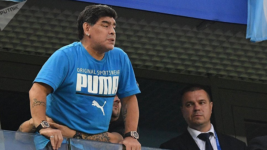 Diego Maradona. (Sputnik)