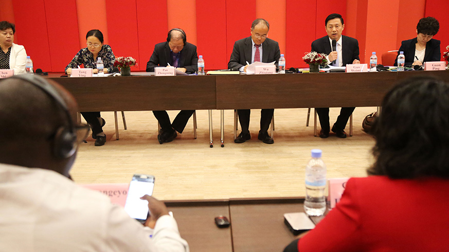 Vice Minister Guo Weimin pledged his support towards strengthening China-Rwanda media fraternity