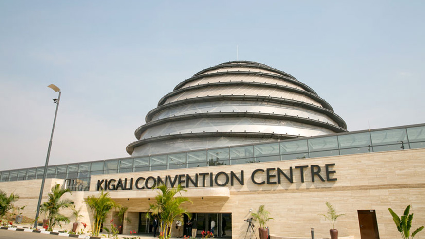 The Kigali Convention Center is one of the most impressive infrastructures in the region. File photo.