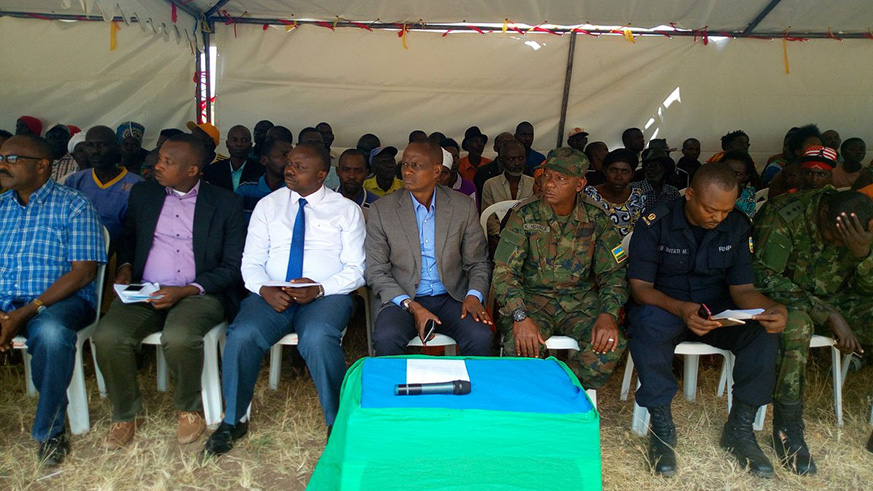 The Liberation Day ceremony in Kayonza was held in Ndego sector on Wednesday.