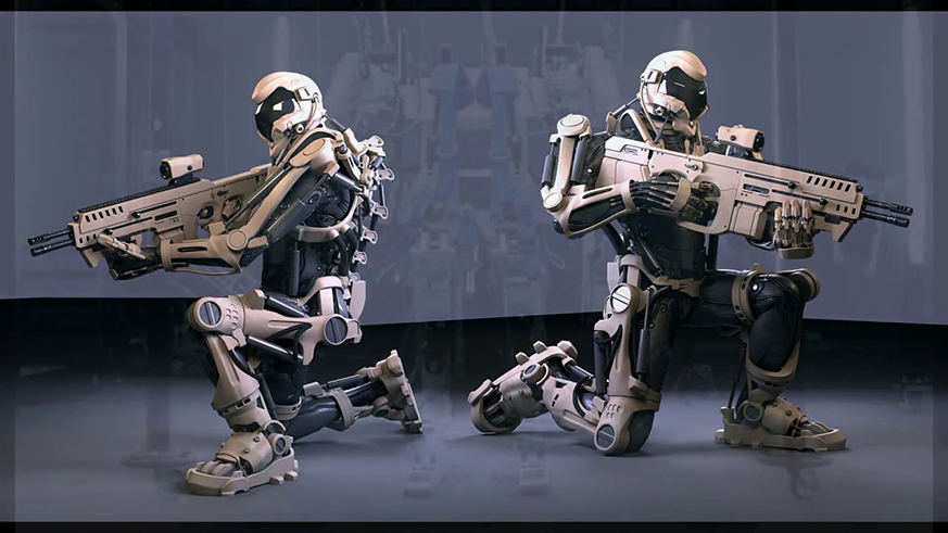 Military robots. Net.