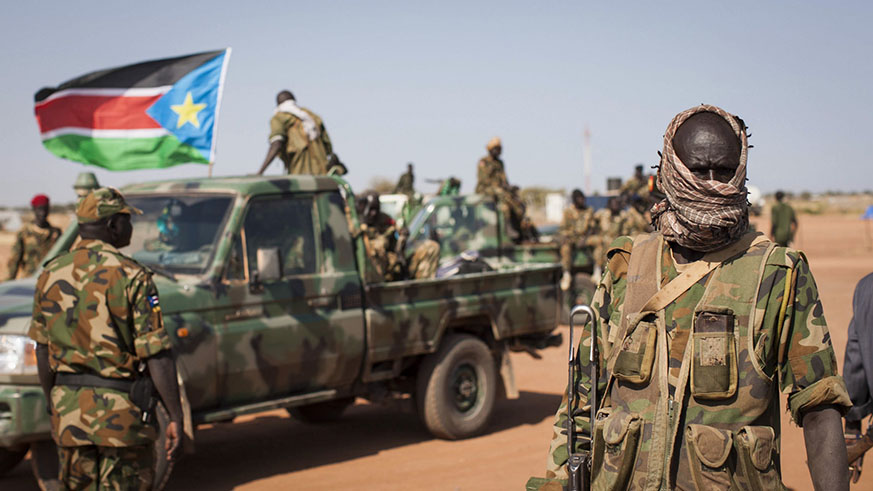 Fighters in South Sudan. Net.