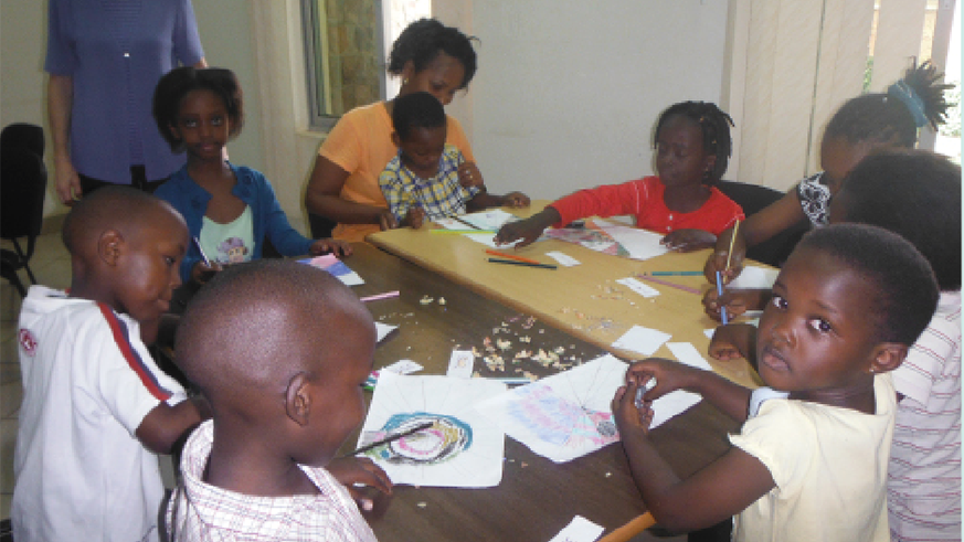 Working in groups boosts your performance. Photo by Dennis Agaba