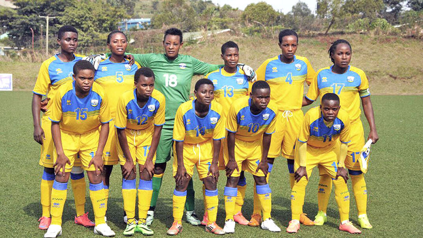 Women National football team are set to do all their best during the upcoming CECAFA tournament. file photo.