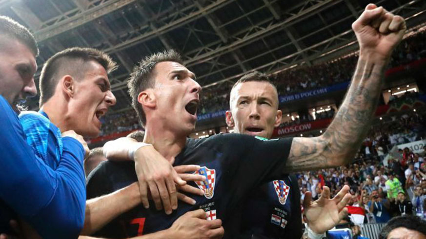 Mario Mandzukic scored in the 109th minute to ensure Croatia came from behind and beat England 2-1 after extra time to reach a first World Cup final, where it will face France, and send the Balkan nation into raptures. Net.
