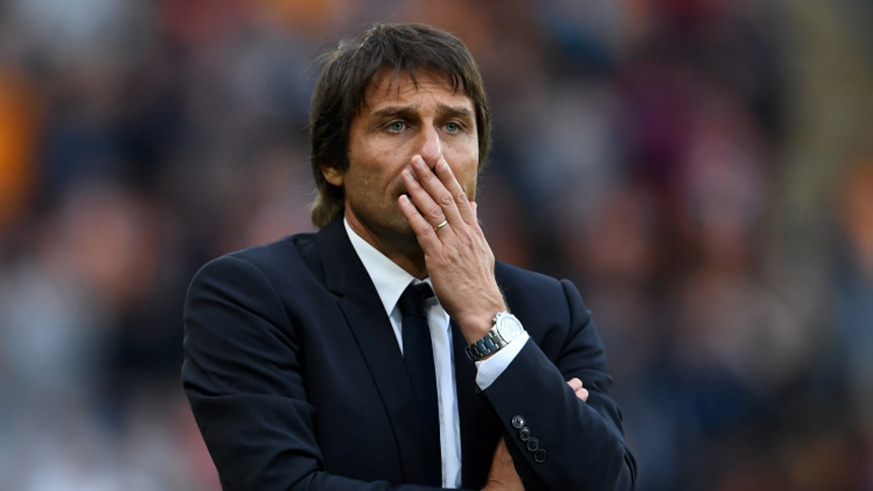 It was announced that Antonio Conte is no longer Chelsea Manager on Thursday. Net photo.