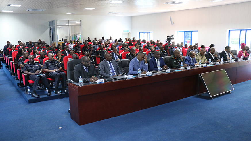 The symposium was attended by heads and representatives of security, justice and academic institutions, Senior command and ILPD students