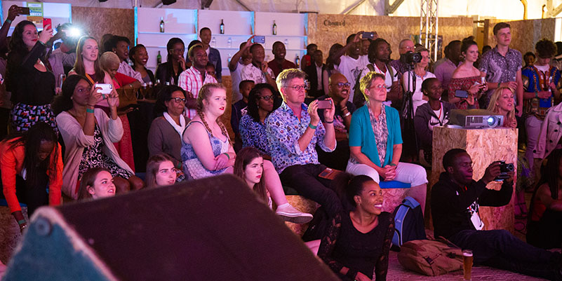 The Ikaze Night Party at the Kigali Cultural Village on Thursday night was well attended.