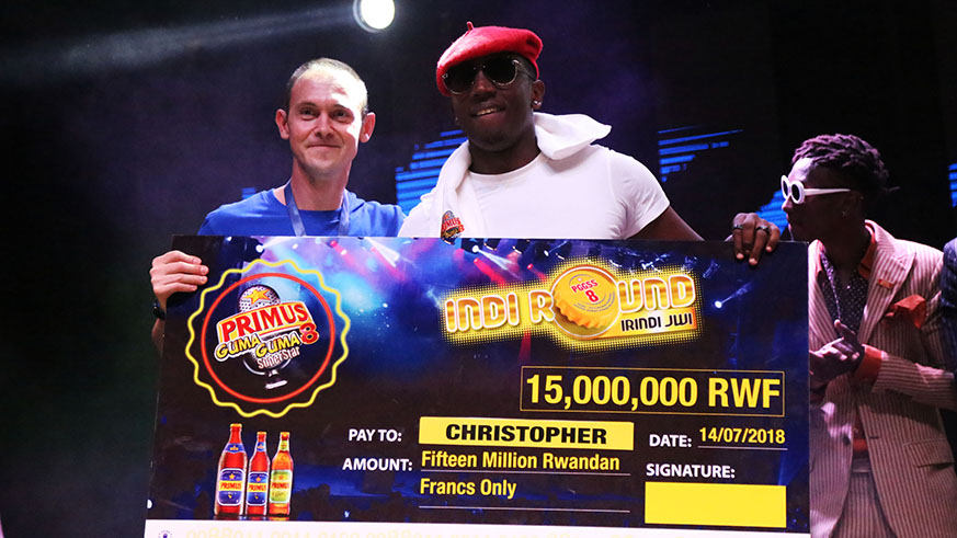 Christopher won the second position