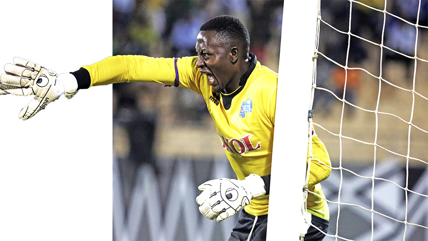 Former Rayon goalie Eric Ndayishimiye.