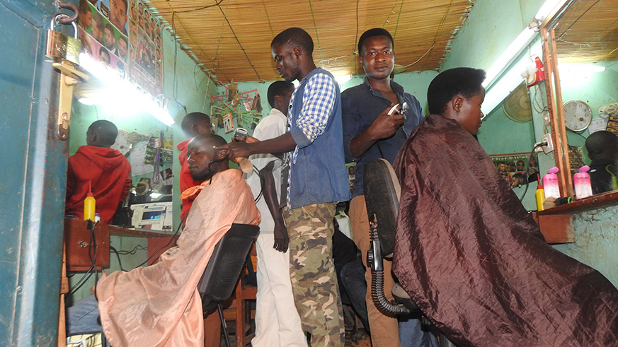 Many saloons have been started as a result of access to electricity in the area.