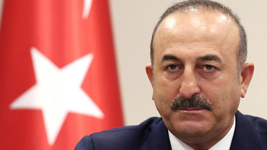Minister Mevlut Cavusoglu. Net.
