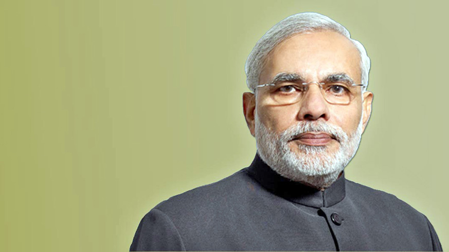 Narendra Modi, the Prime Minister of India. Net photo
