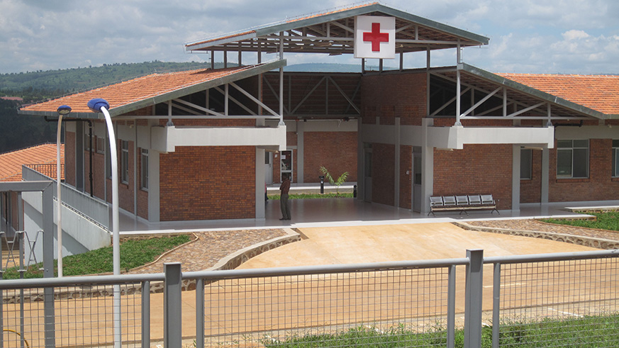 Masaka District Hospital, built by the Chinese, and recently turned over to the Rwandan government. Nadege Imbabazi.