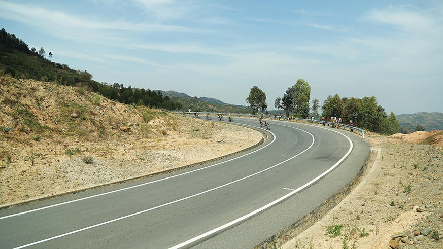 The new constructed road will be among routes of Tour du Rwanda 2018