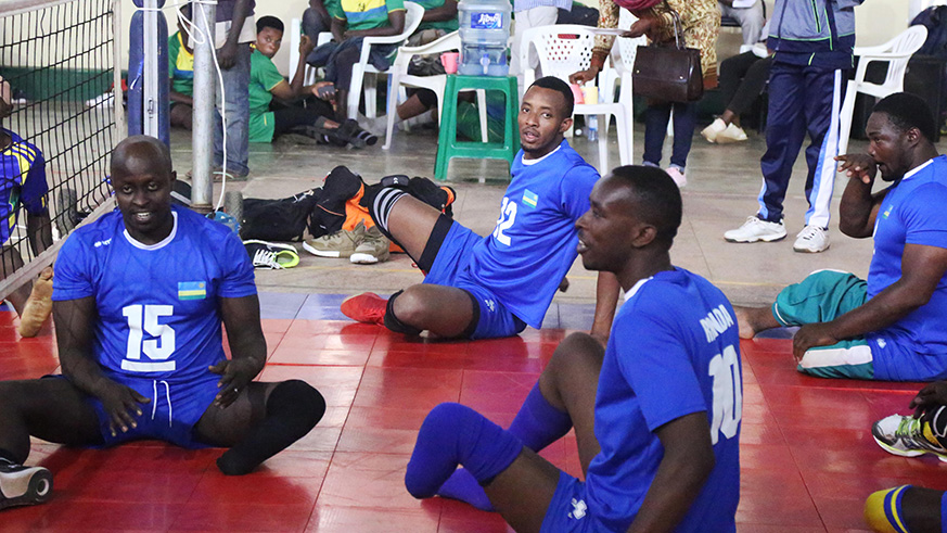 The senior national sitting volleyball teams  did not perform well in 2018 World Sitting Volleyball Champions, u2013 from July 14-22. Sam Ngendahimana.