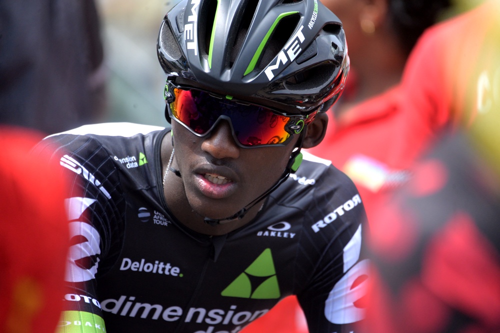 20-year old Samuel Mugisha has not raced on home soil since March at this year's Africa Continental Road Championship in Kigali. File photo