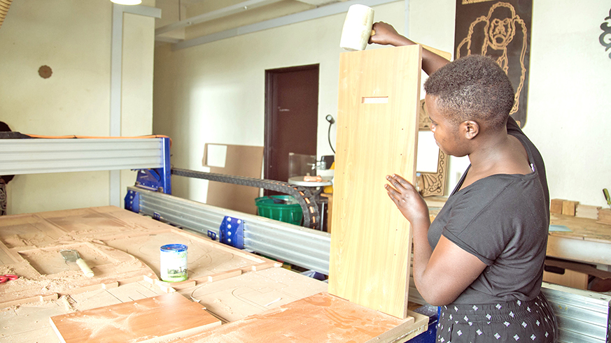 Imanishimwe was part of the delegation that participated at the Viva Tech Summit in Paris this year. All photos  (and cover) by Nadege Imbabazi