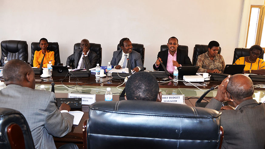 Members of the parliamentary Public Accounts Committee (PAC) during a past session. File.